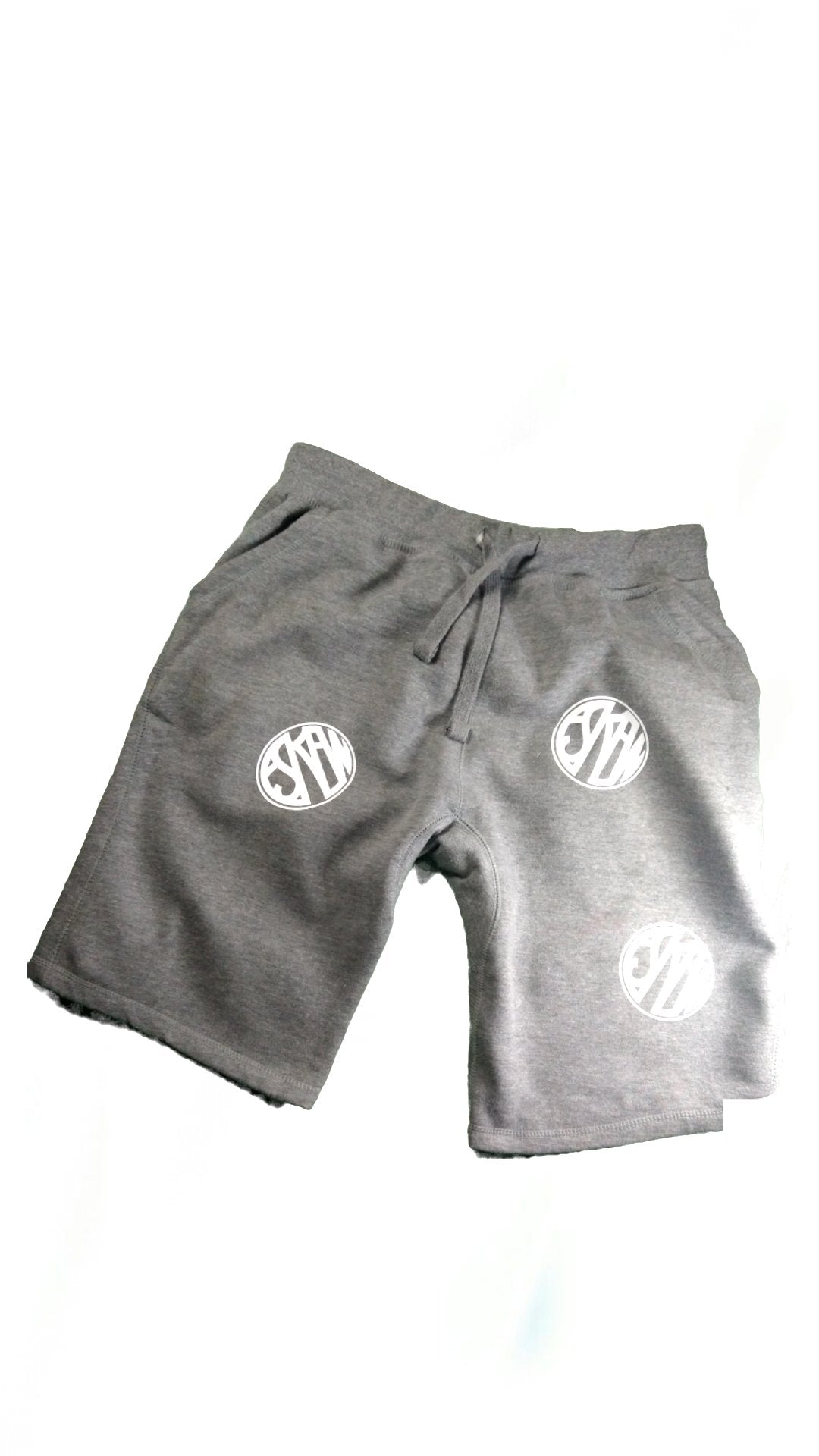 Eskew Circle Multi Logo Cotton Shorts